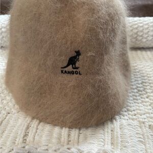 Kangol Beige Fleece Hat